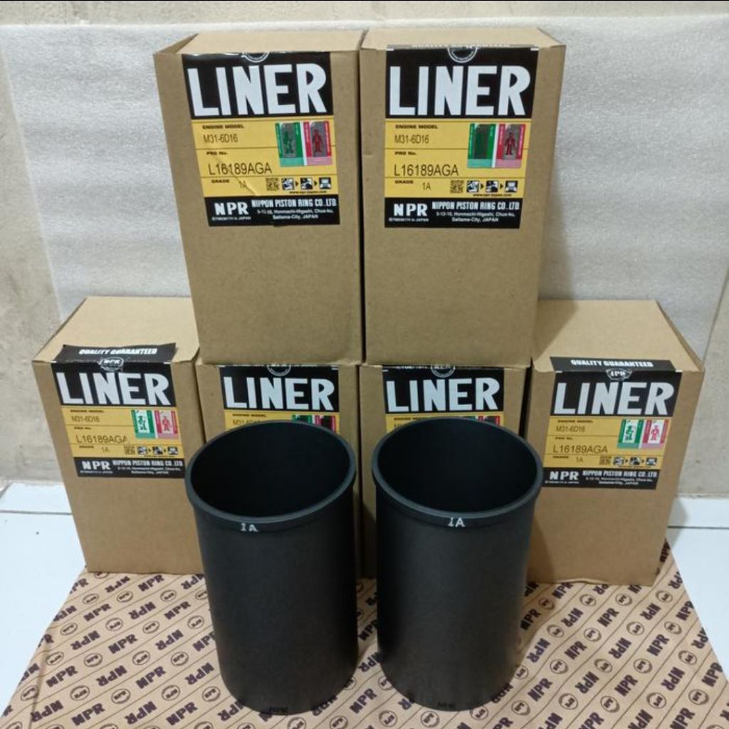 LINER BORING MITSUBISHI FUSO GANJO 6D16T PS220 /L16189AGA/NPR JAPAN