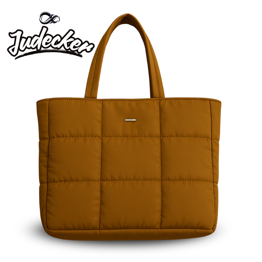 Judecker Totebag Tas Wanita Parasut Cokelat Resistant Casual Untuk Totebag Kerja Totebag Kuliah Anti
