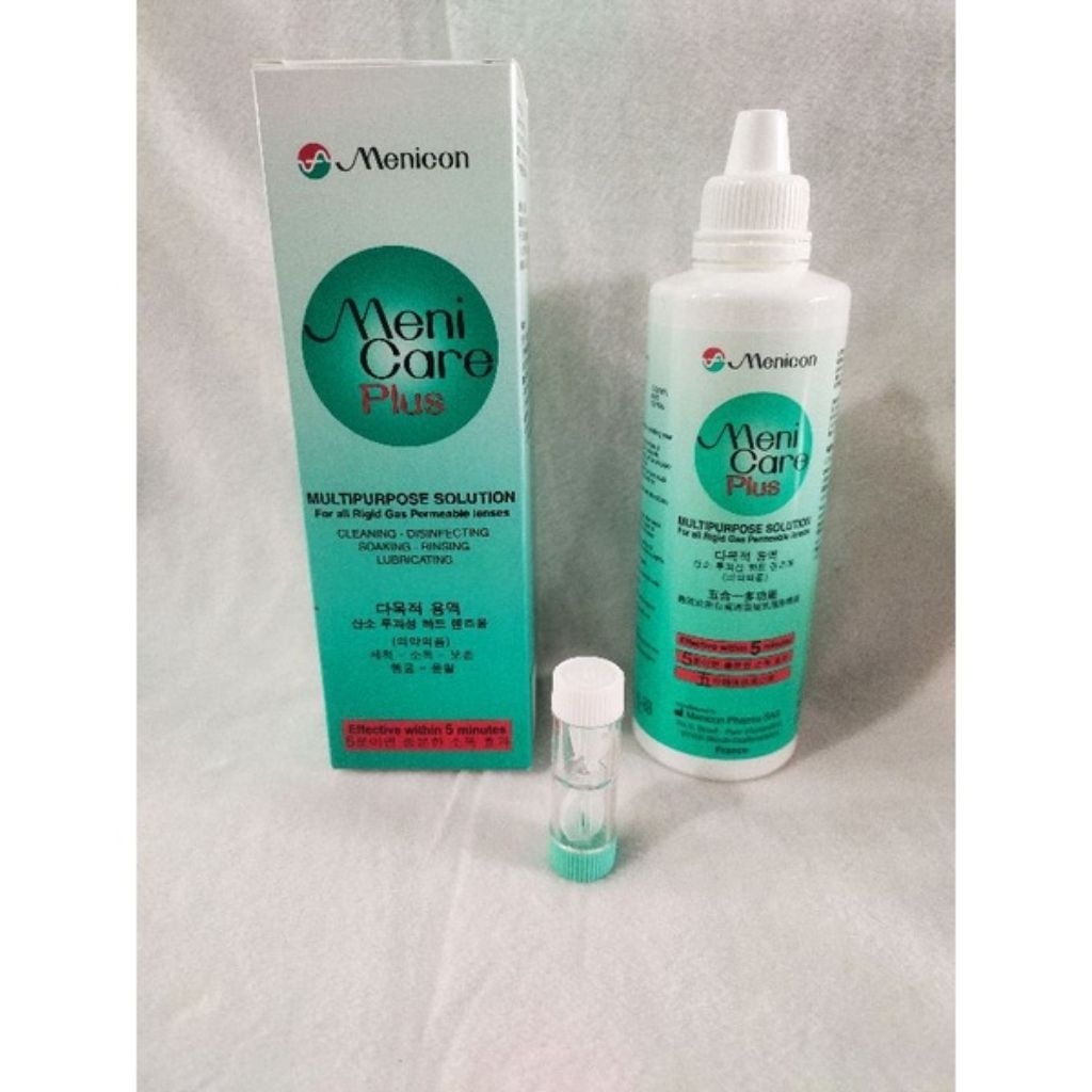 Multipurpose Solution menicare plus untuk lensa RGP/hard softlens/250ml