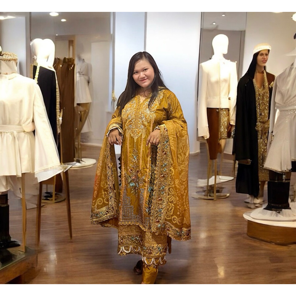 salwar Kameez Yellow