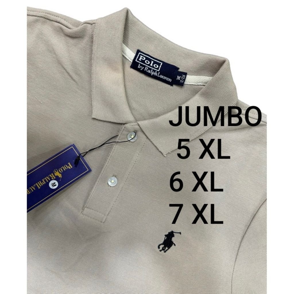 Kaos Polo Jumbo Pria 5XL 6XL 7XL Kaos Polo  Polos Pria Premium Quality Kaos Big Size