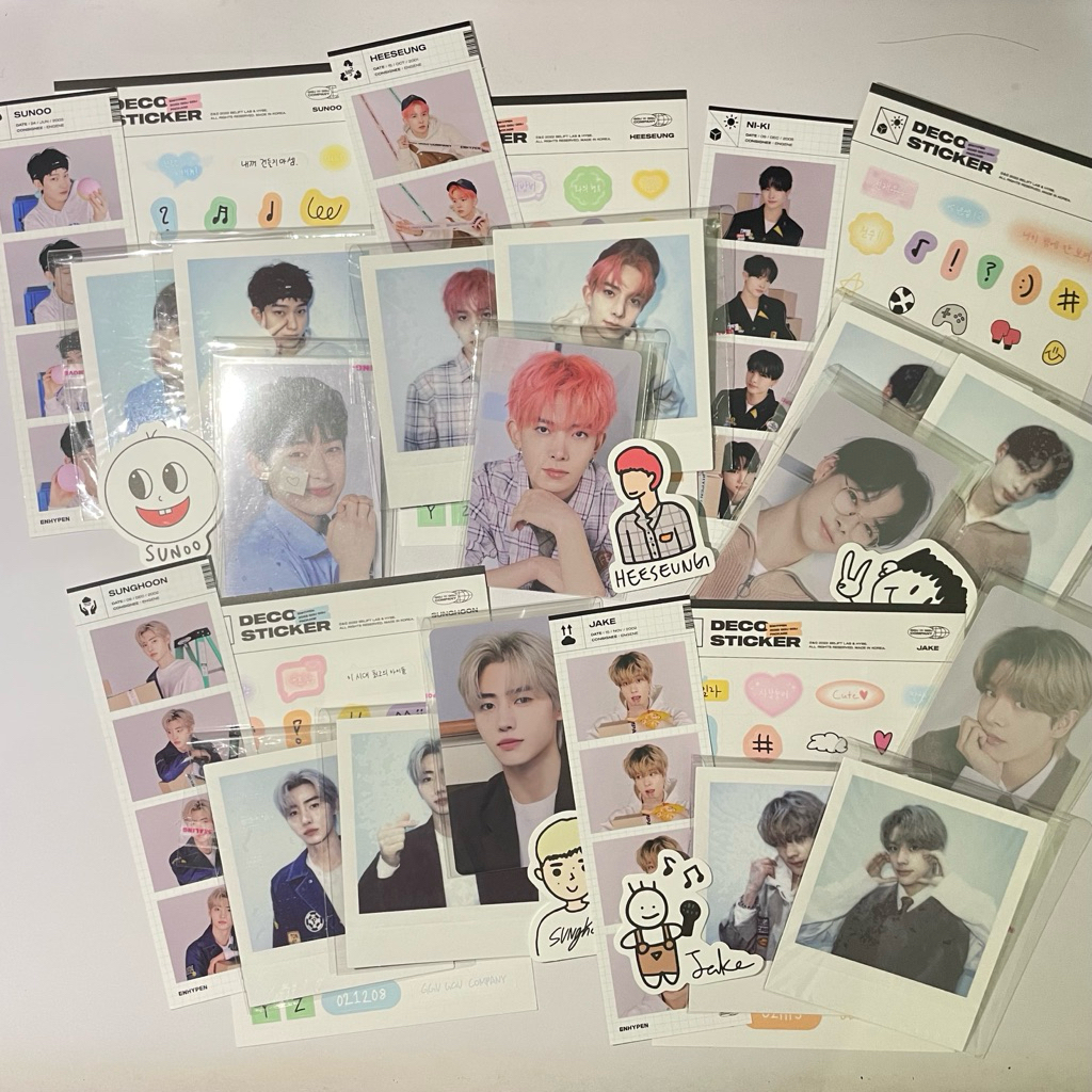 ENHYPEN GGU GGU 2022 Heeseung Jake Sunghoon Sunoo NI-KI