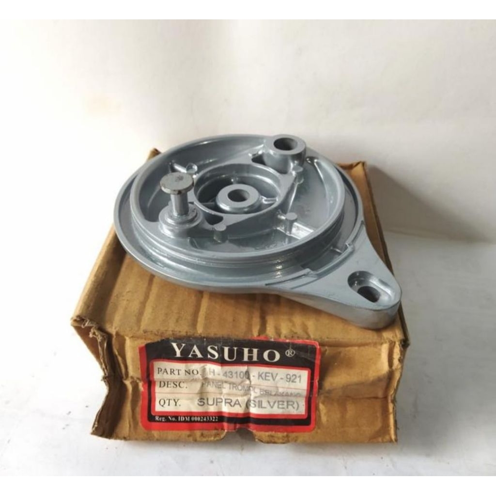 Tutup/cover tromol belakang Honda Supra, SupraX merk Yasuho