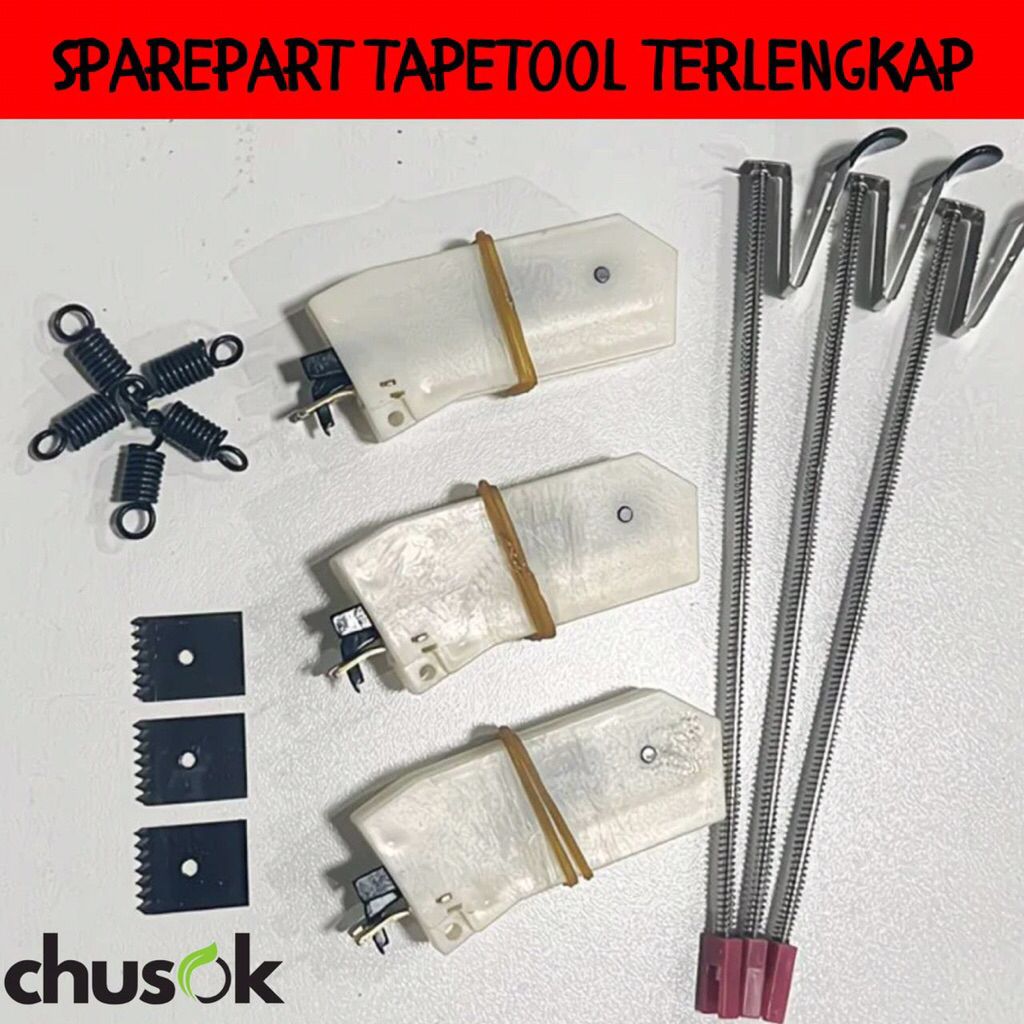 SPAREPART tapetool suku cadang tapetool pengikat tanaman blade / pisau, stapler pusher / pendorong s