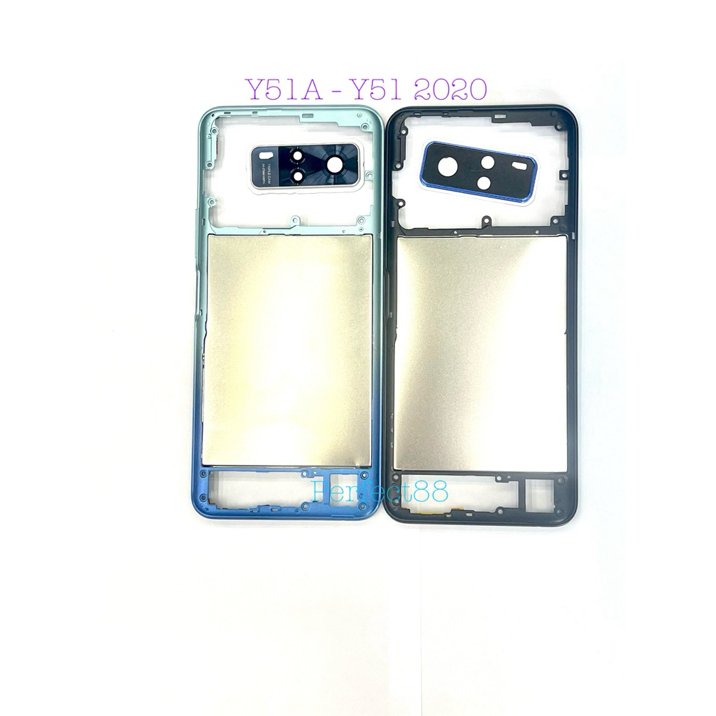 BAZEL BEZZEL TULANG TENGAH DUDUKAN CASING TUTUPAN MESIN VIVO Y51 2020 - Y51A