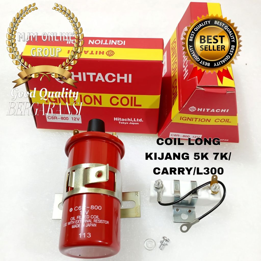 Coil Ignition Koil Pengapian Kijang Super Grand 5k 7k Long