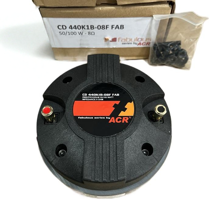 Driver Tweeter ACR Fabulous CD 440K1B-08F Voice Coil 1.75 Inch 100 Watt Max Original Model Baut | AC