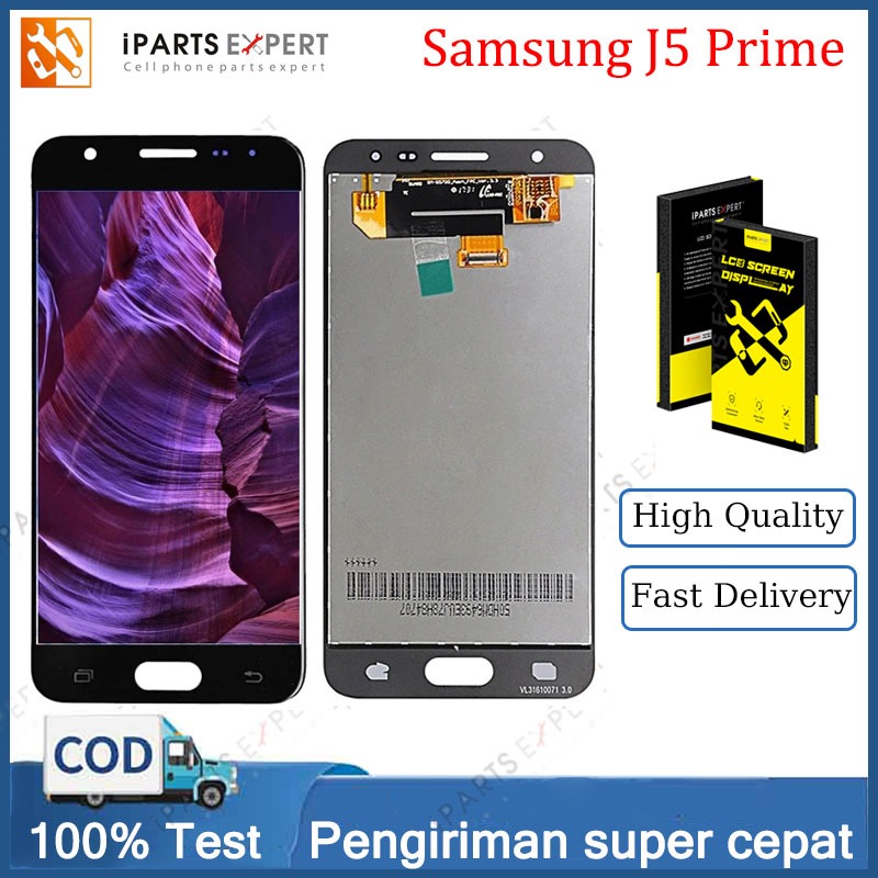 IPARTSEXPERT Original LCD For SAMSUNG J5 Prime LCD G570 G570F G570M Tampilan Layar Sentuh untuk SAMS