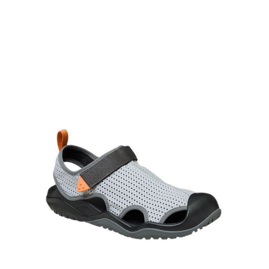 CROCS Men's Swiftwater Prm1 Mesh Deck Men Sandal Pria Original - Mirage