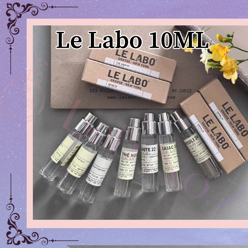 「Le Labo」10ML Koleksi Parfum Le Labo Sample Wewangian Parfum Botol KecilPerjalanan Parfum Niche Parf