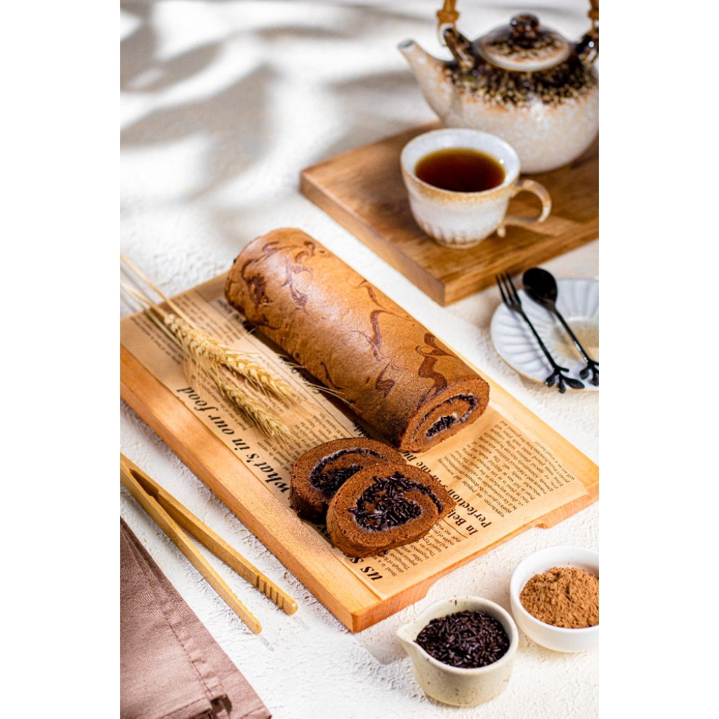 Bolu Gulung Coklat