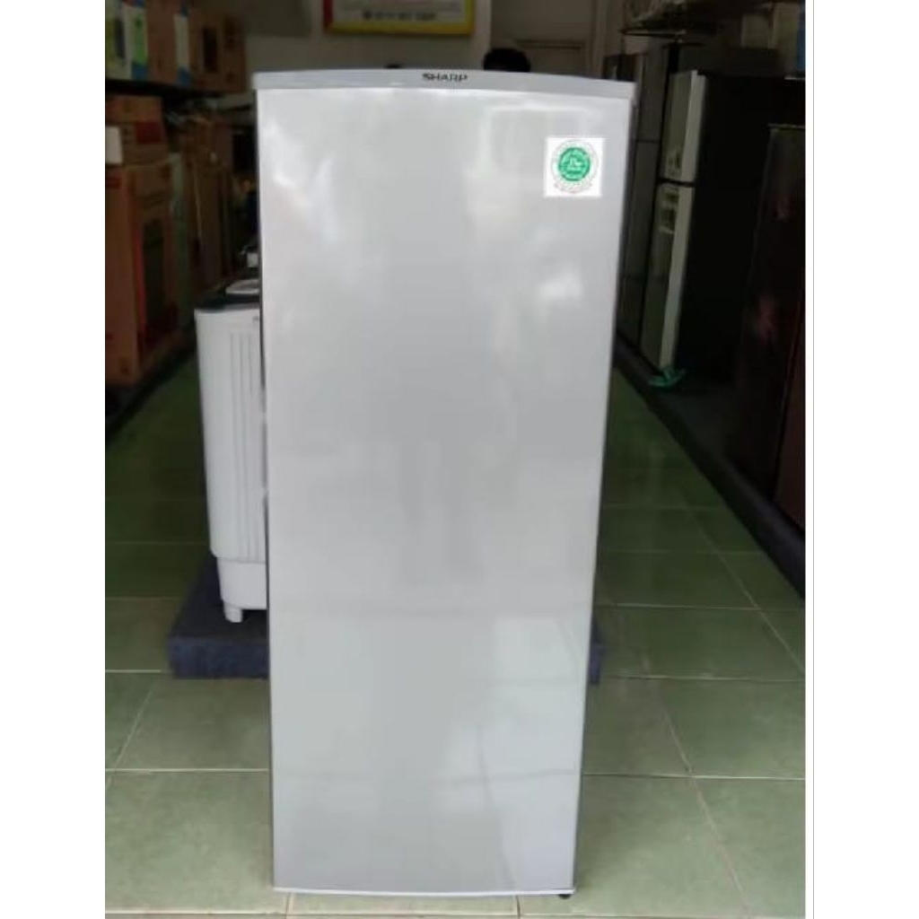 Freezer SHARP FJ-M195N-SS Low Watt Stand Freezer 8 Rak