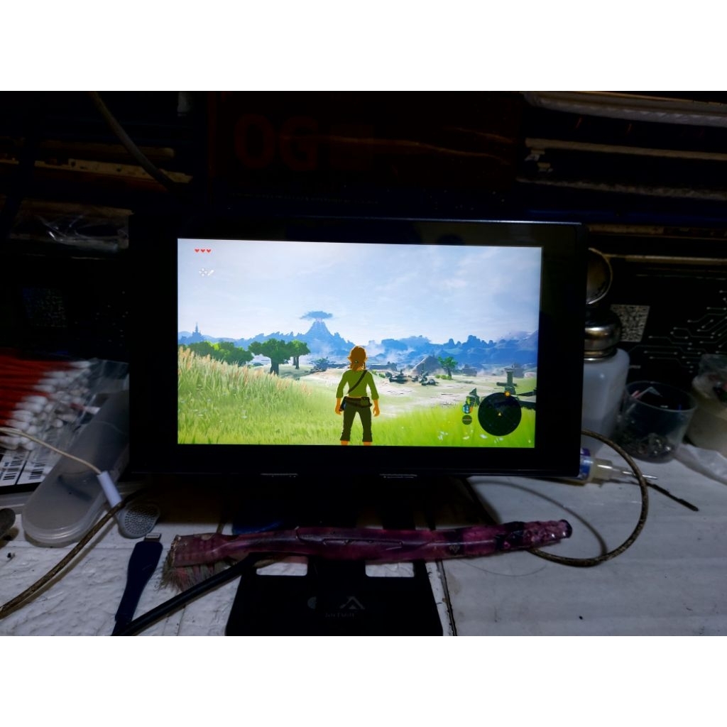 TABLET NINTENDO SWITCH V1 128gb HARDMODE