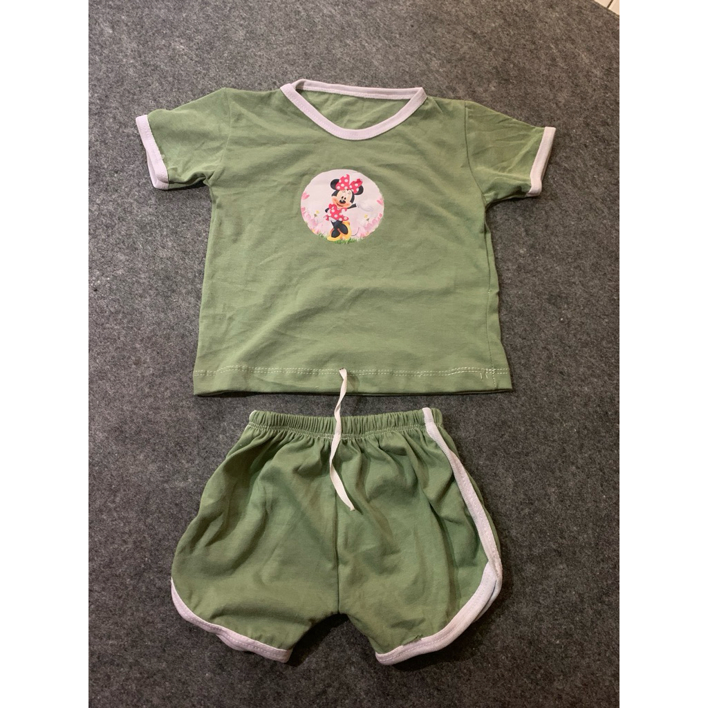 Oneset setelan baju anak perempuan,baju anak 6 bulan,baju anak 2 tahun,baju anak perempuan