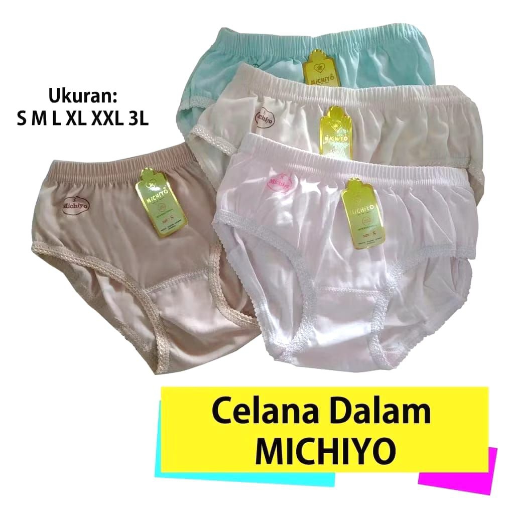 4PCS CD Michiyo celana dalam wanita termurah