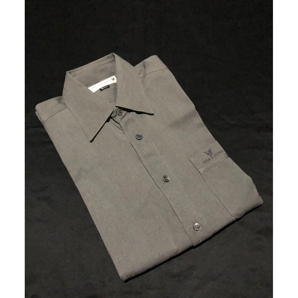 KEMEJA LYLE & SCOTT FORMAL SINGEL POCKET SECOND ORIGINAL
