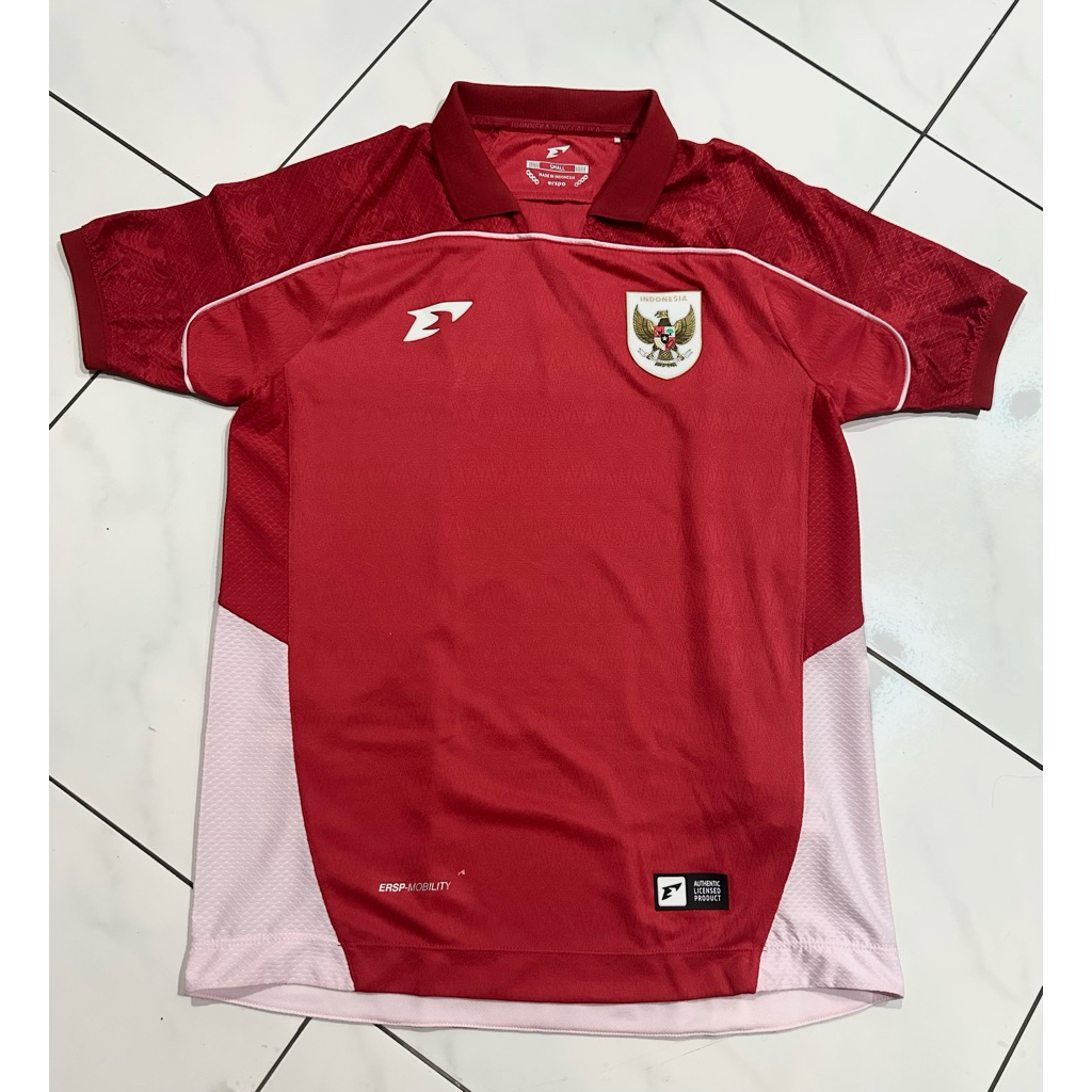 [NETT KERAS] OFFICIAL Jersey timnas home replica erspo preloved second bekas baju bola indonesia mer