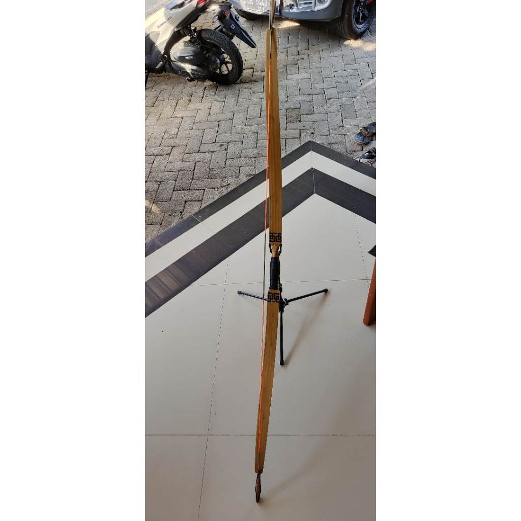 busur horsebow laminasi AJ archery Bali, saigon SE 42lbs 28" nego tipis