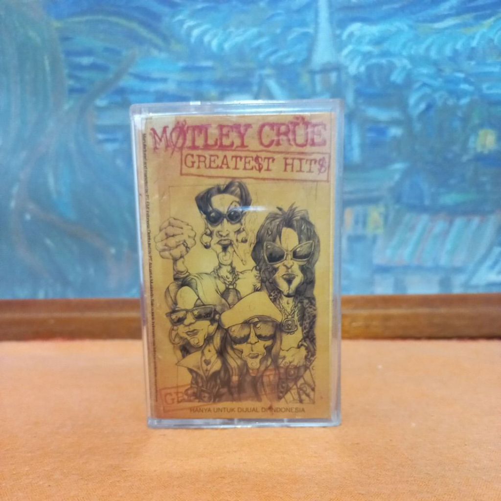 Kaset Pita Motley Crue Greatest Hits