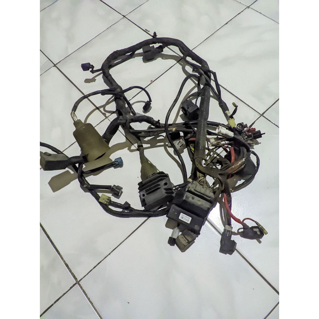 KABEL BODY SET ECU KIPROK KOIL MOTOR YAMAHA/(R15)V3/KODE'BK60) ORIGINAL COPOTAN(second)