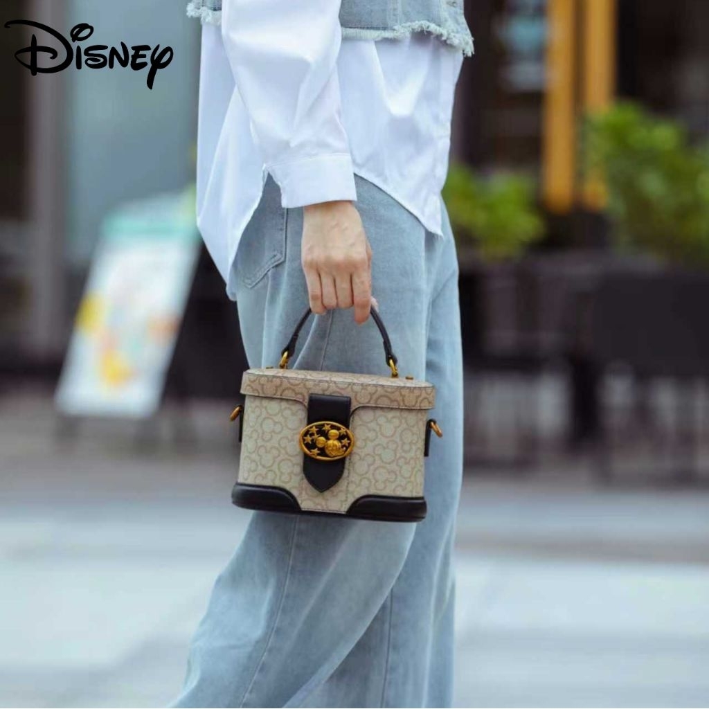 Trésoria Mickey Mouse Vanity Case Bag Original Disney Tas Selempang Wanita