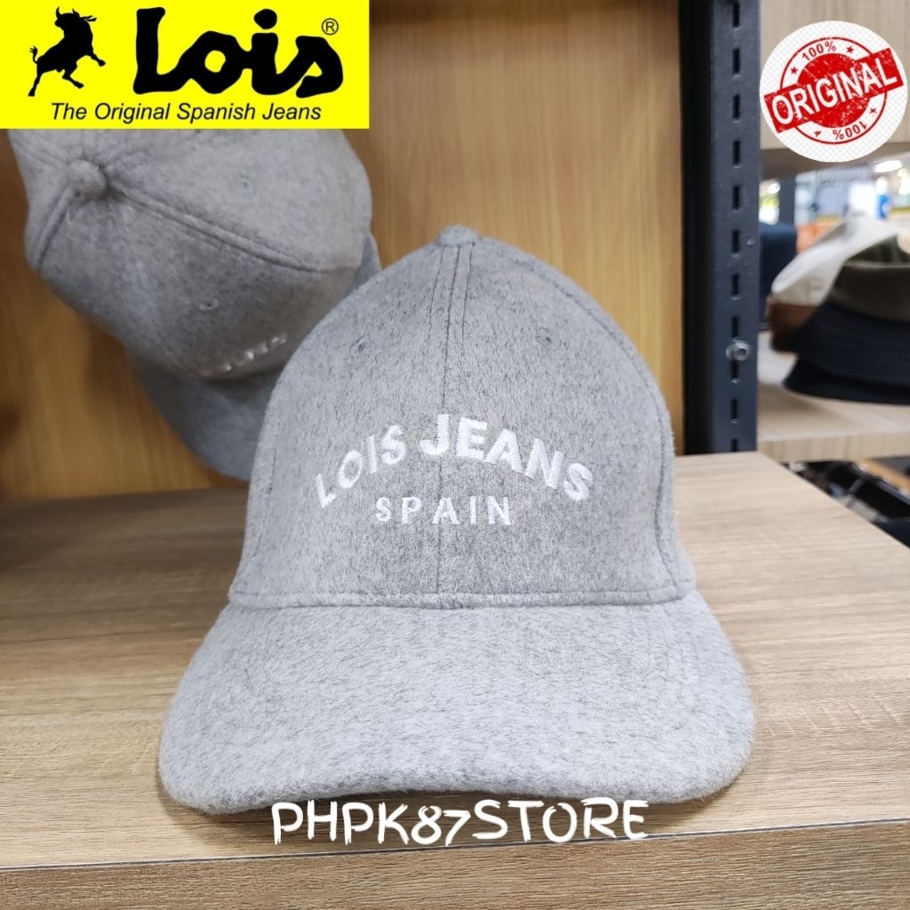 Lois jeans Topi pria original premium