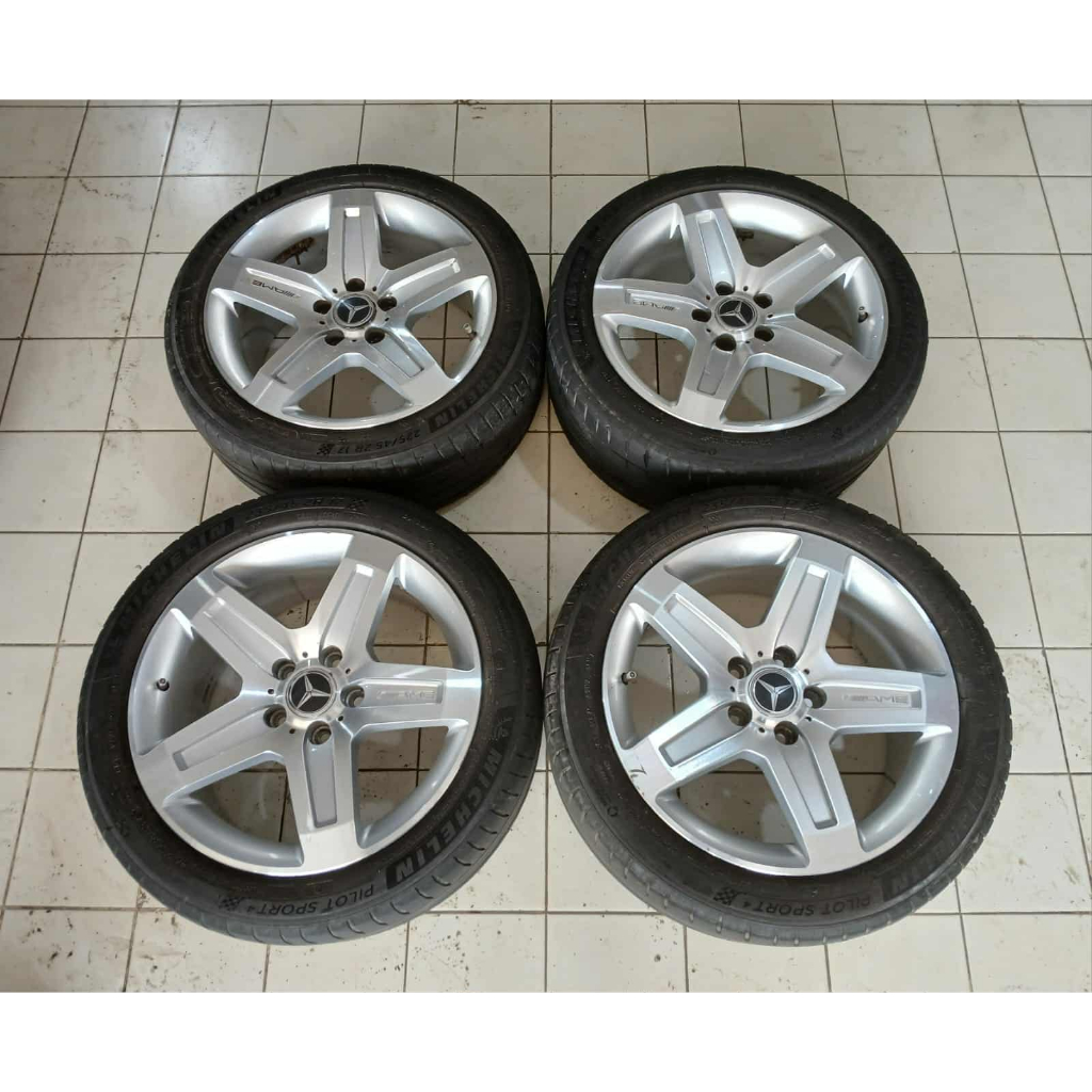 VELG MOBIL BEKAS RACING AME R17 PCD 5X112,3 BUAT MERCY VW AUDI GRANDMAX LUXIO DLL