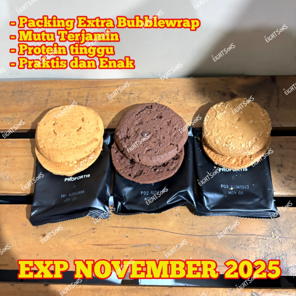 Ransum TNI Biskuit Profortis Exp NOVEMBER 2025