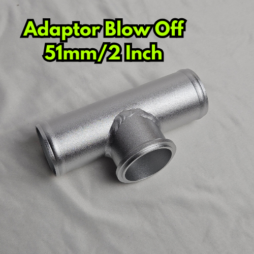 Adaptor Blow Off Adapter BOV Aluminium 2 Inch 51mm Pipa Adapter Blow Off Turbo BOV Aluminium