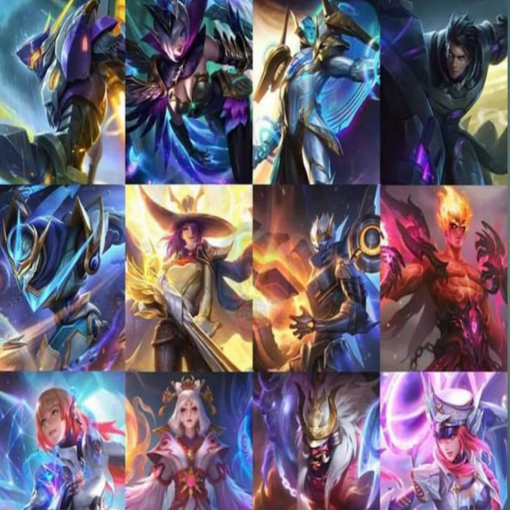 akun game mobile legends skin legen