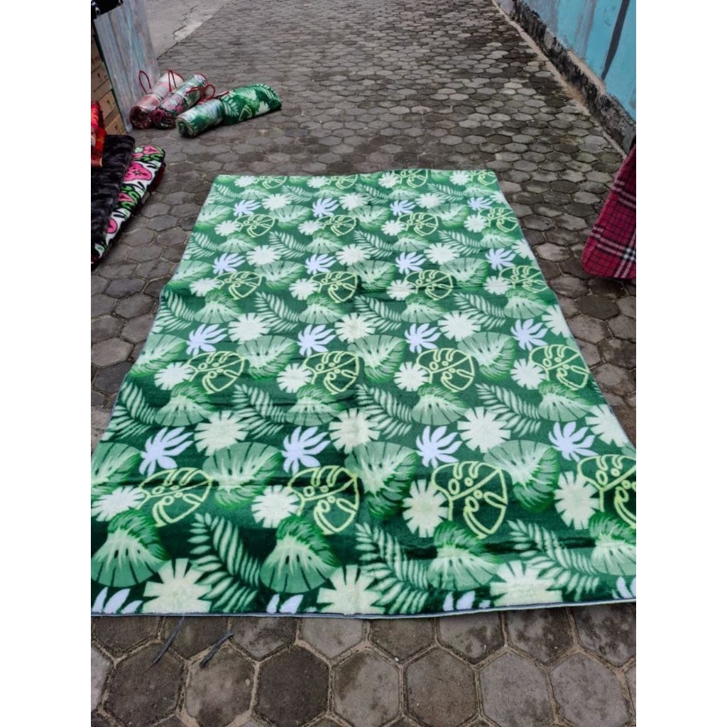 Karpet Malaysia premim Gratis tas penyimpanan Ukuran jumbo 180x280 cmHarga Promo