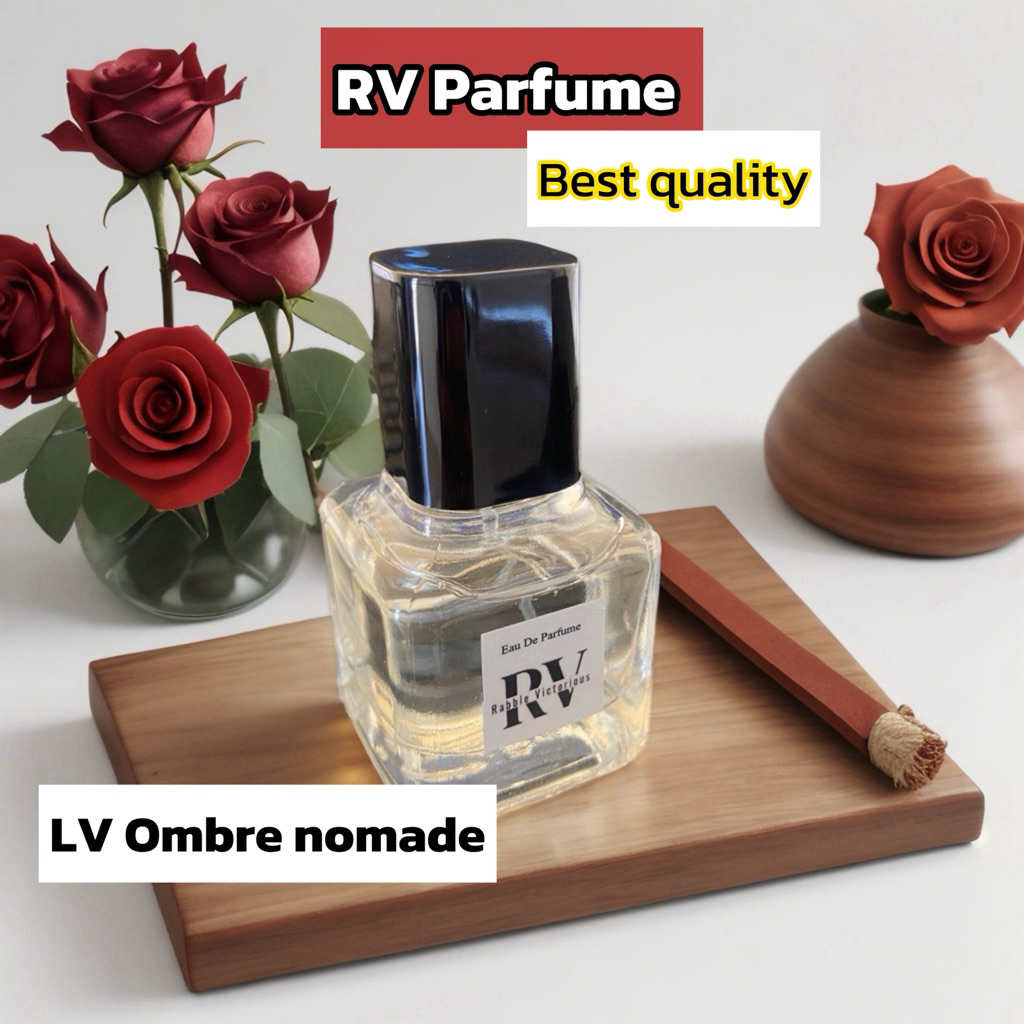 LV 0mBR3 || rv parfume refill oud yang intens, smoky.