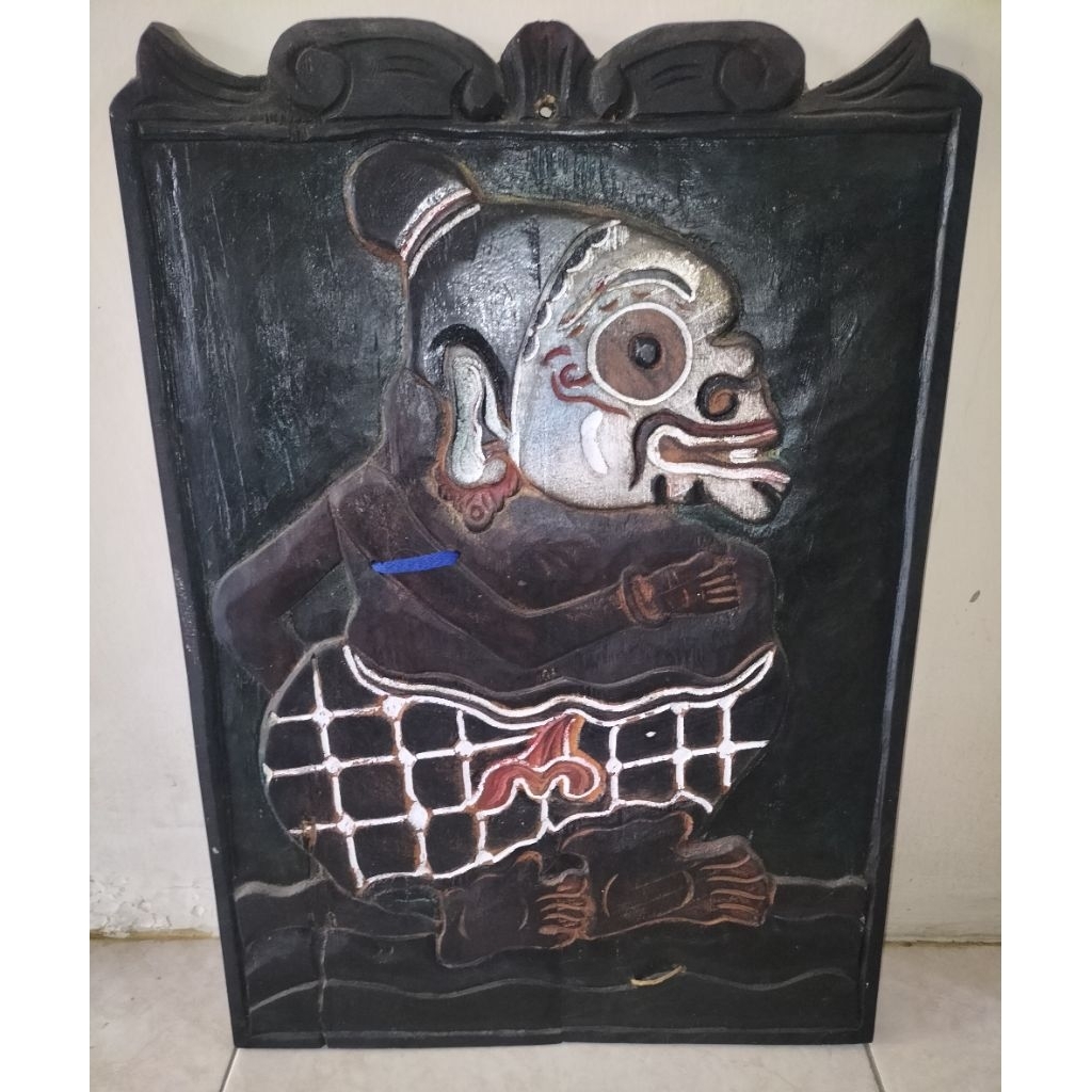Blawong Keris Ukir Wayang Lawasan / Blawong Wayang Lawasan / Blawong Keris Ukir Lawasan Gambar Bagon