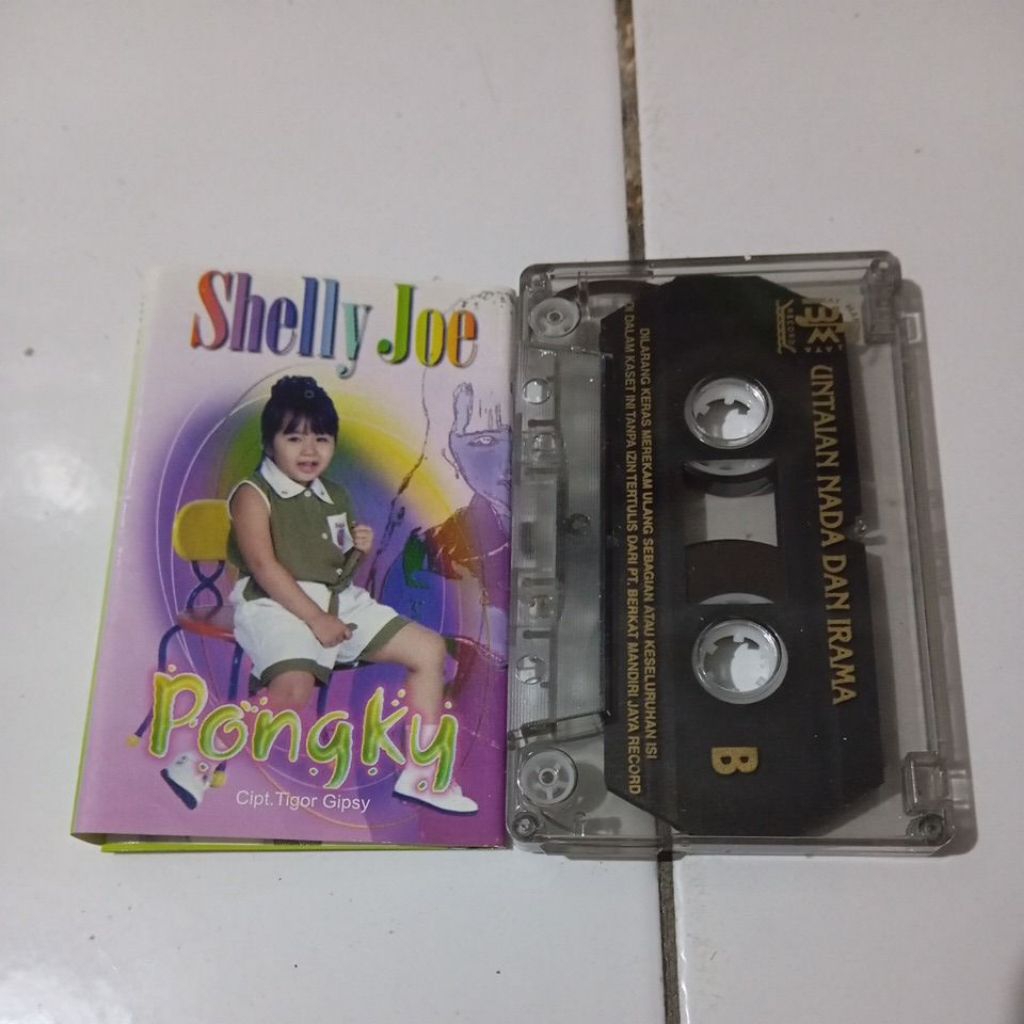 kaset pita Shelly joe Pongky lagu anak anak