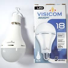 Bohlam LED emergency Visicom 18W - LED rechargeable Lamps