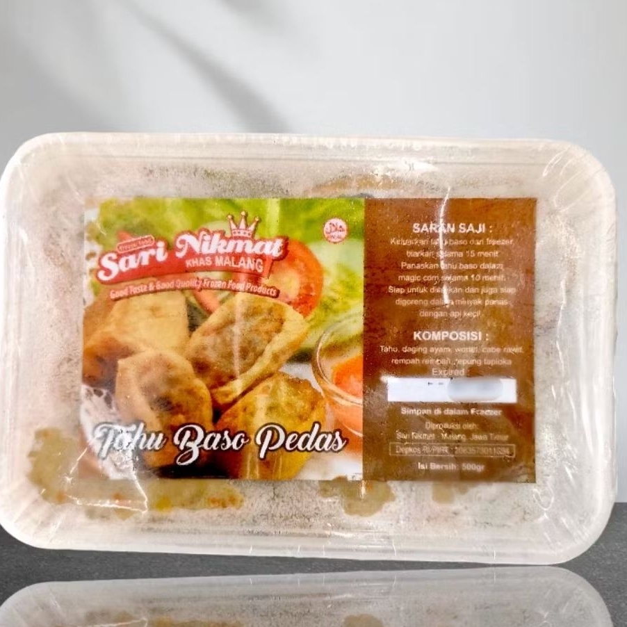 Sari Nikmat Tahu Bakso Ori / Pedas frozen