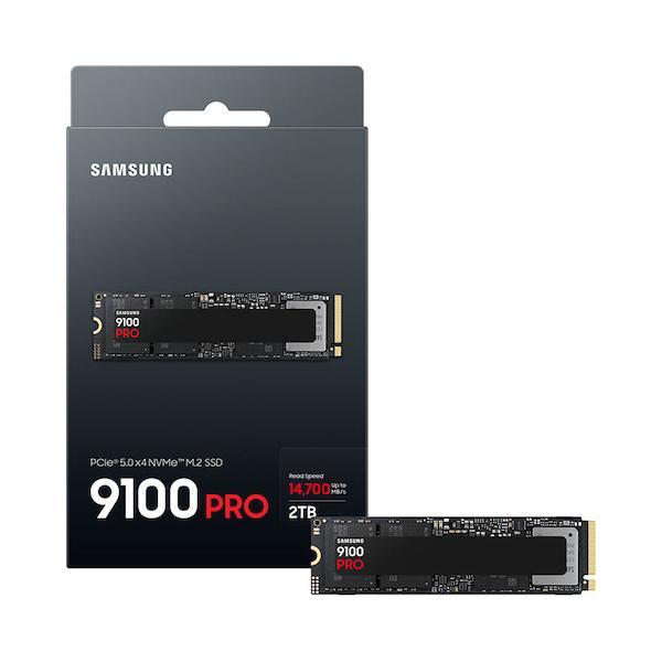 SAMSUNG SSD 9100 PRO NVMe M.2 PCIe Gen 5.0 2TB | MZ-VAP2T0BW