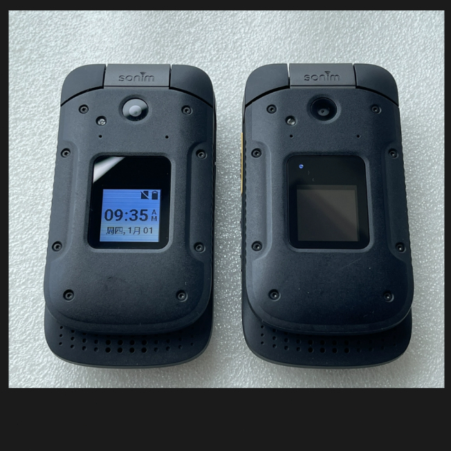 HP SONIM/Smart Flip Phone XP3800 Handphone Android Tahan Air Tahan Debu dan Tahan Guncangan