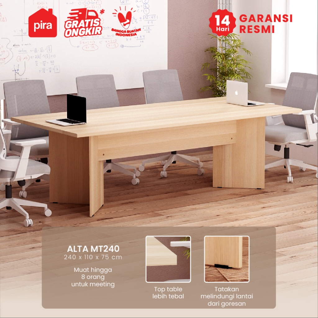 Pira Bavarian -  Alta MT240 Meja Meeting / Meja Rapat