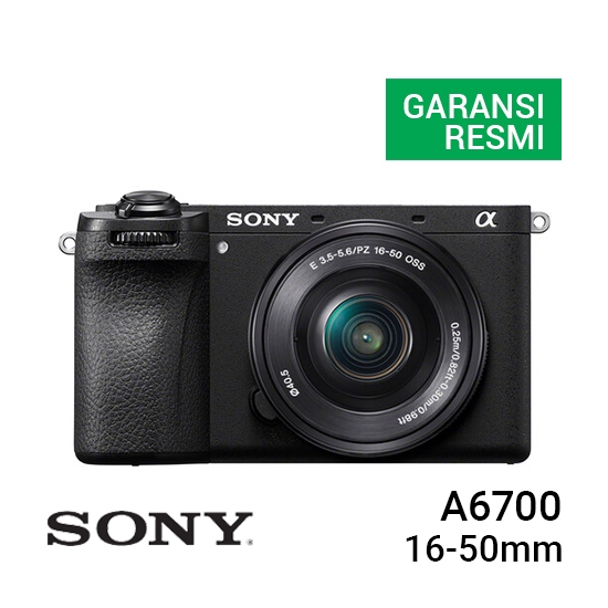 Sony A6700 Kit 16-50mm 26MP 4K 120p Mirrorless