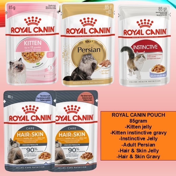 ( ROYAL CANIN POUCH ) / ROYAL CANIN / MAKANAN KUCING / CAT FOOD / PET FOOD