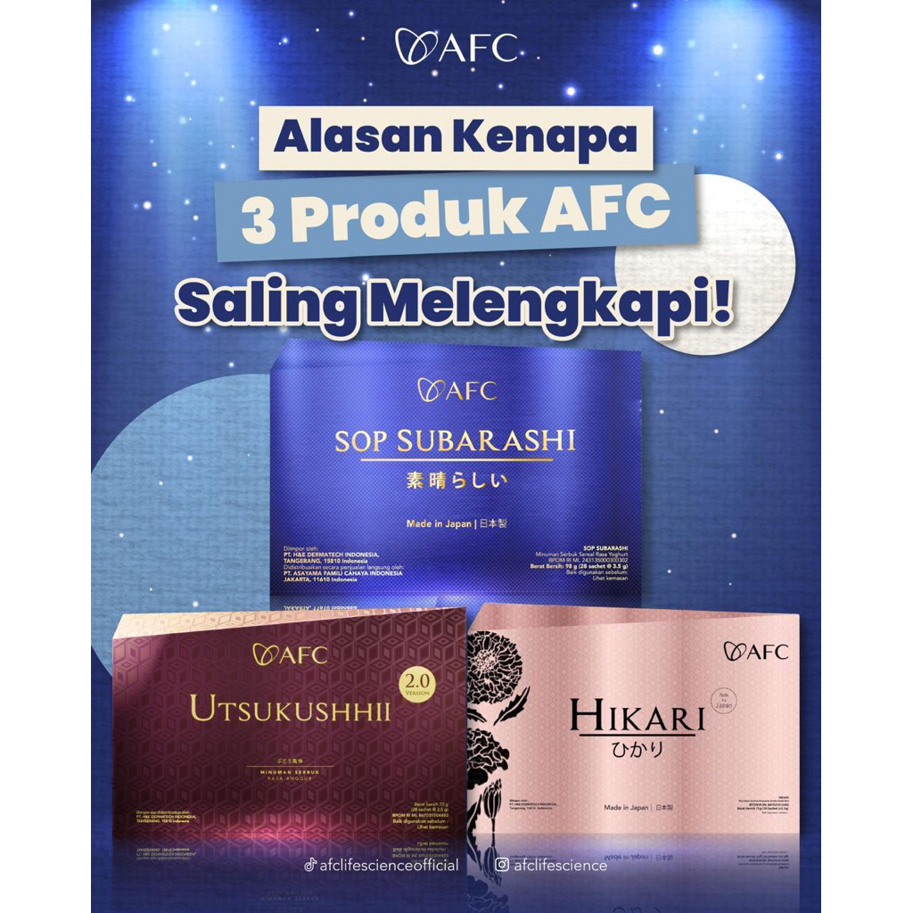 AFC Subarashi, Utsukushi, Hikari