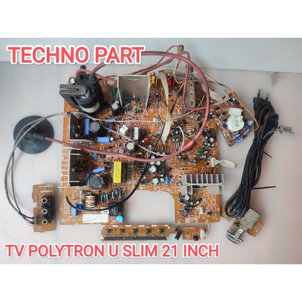 MESIN TV POLYTRON U SLIM 21 INCH