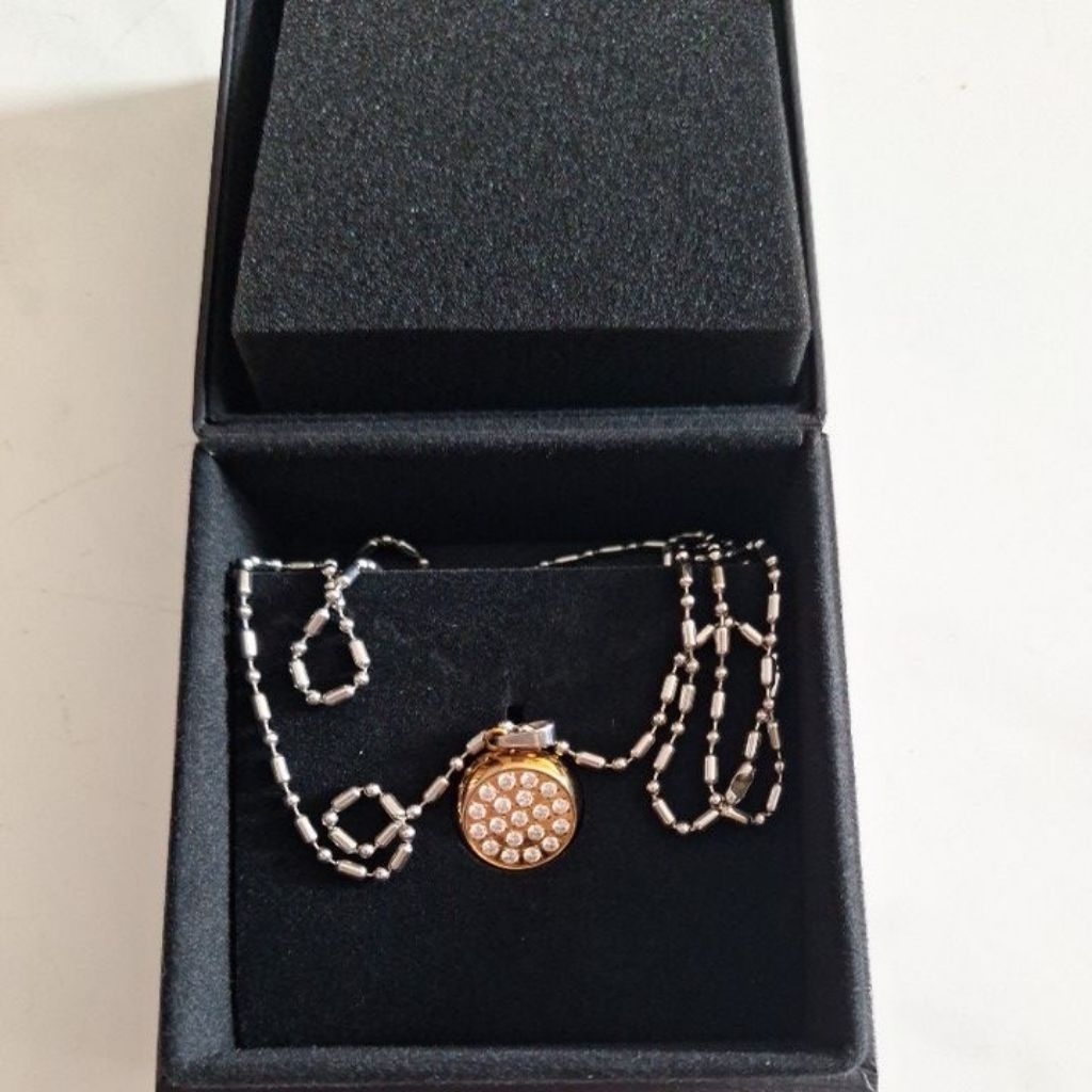 Bio Pendant Woman 2 Rose Gold