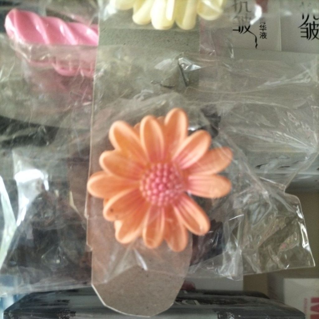 Jepit / Jedai Bunga Matahari Sun Flower Impor