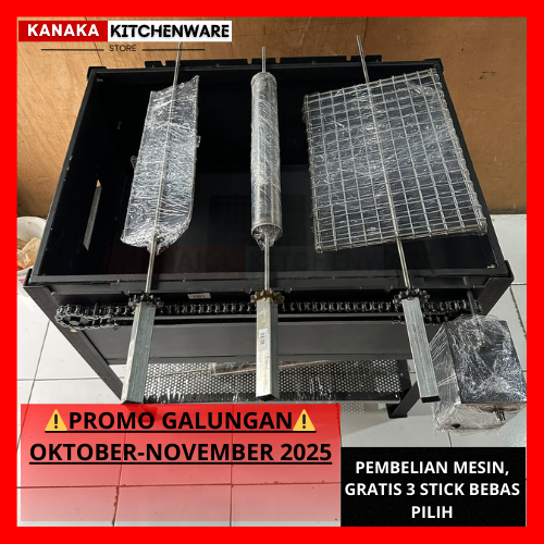 [PROMO GALUNGAN] MESIN GULING SAMCAM / MESIN GULING AYAM DAN IKAN / ALAT GULING BAHAN PLAT TEBAL 2MM