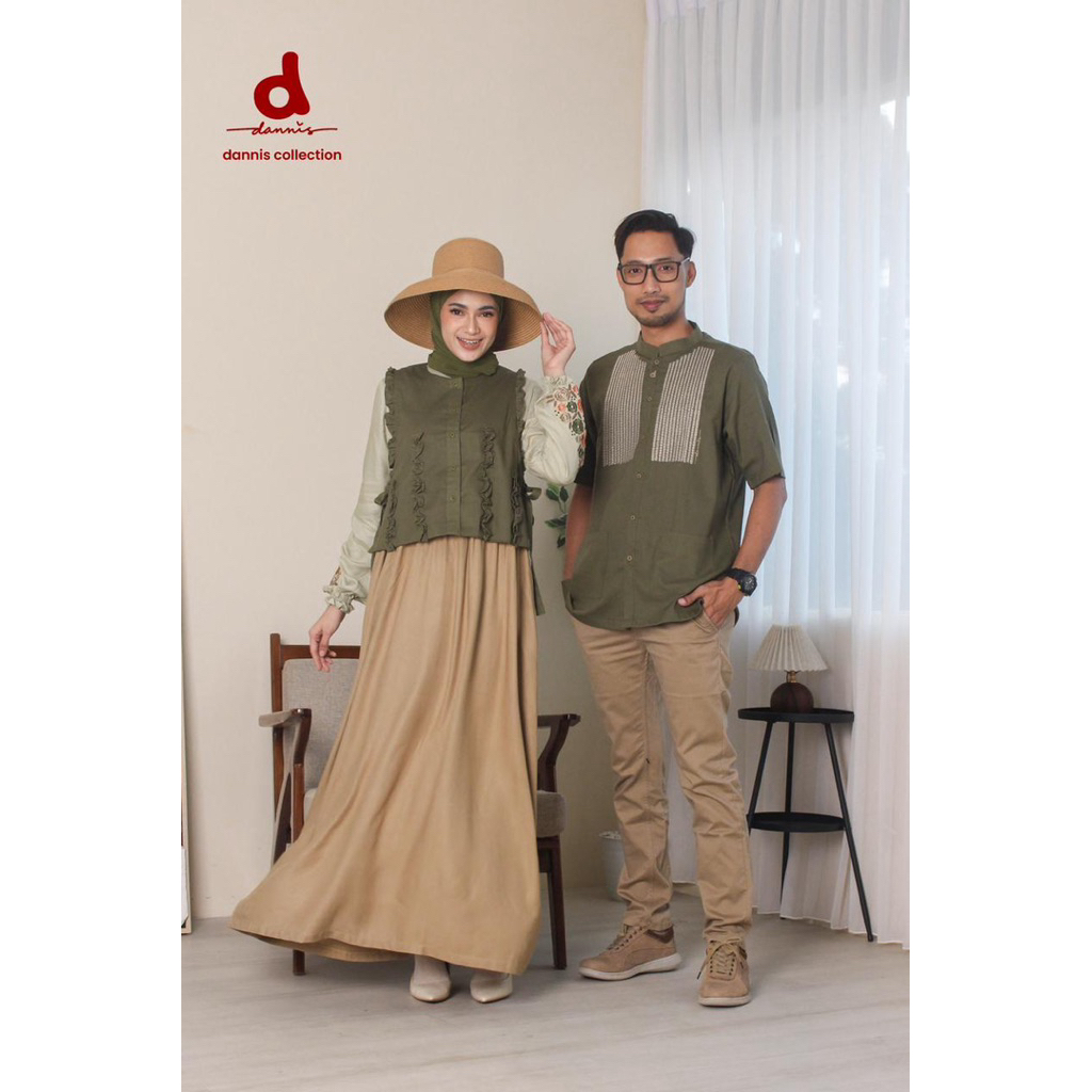 sale 20% / sarimbit dannis terbaru / d’kiona dannis / army / baju muslom keluarga / baju vintage / b