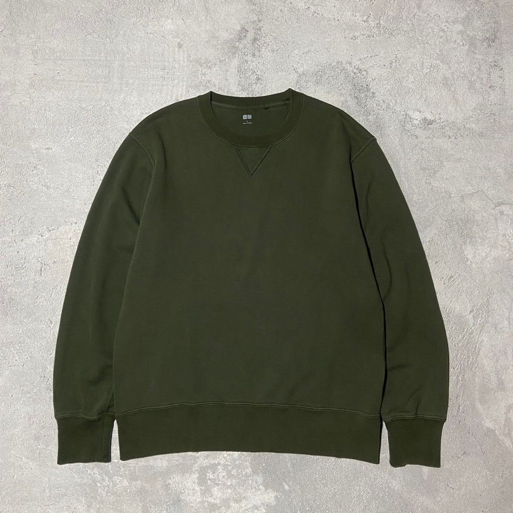 CREWNECK UNIQLO ARMY L