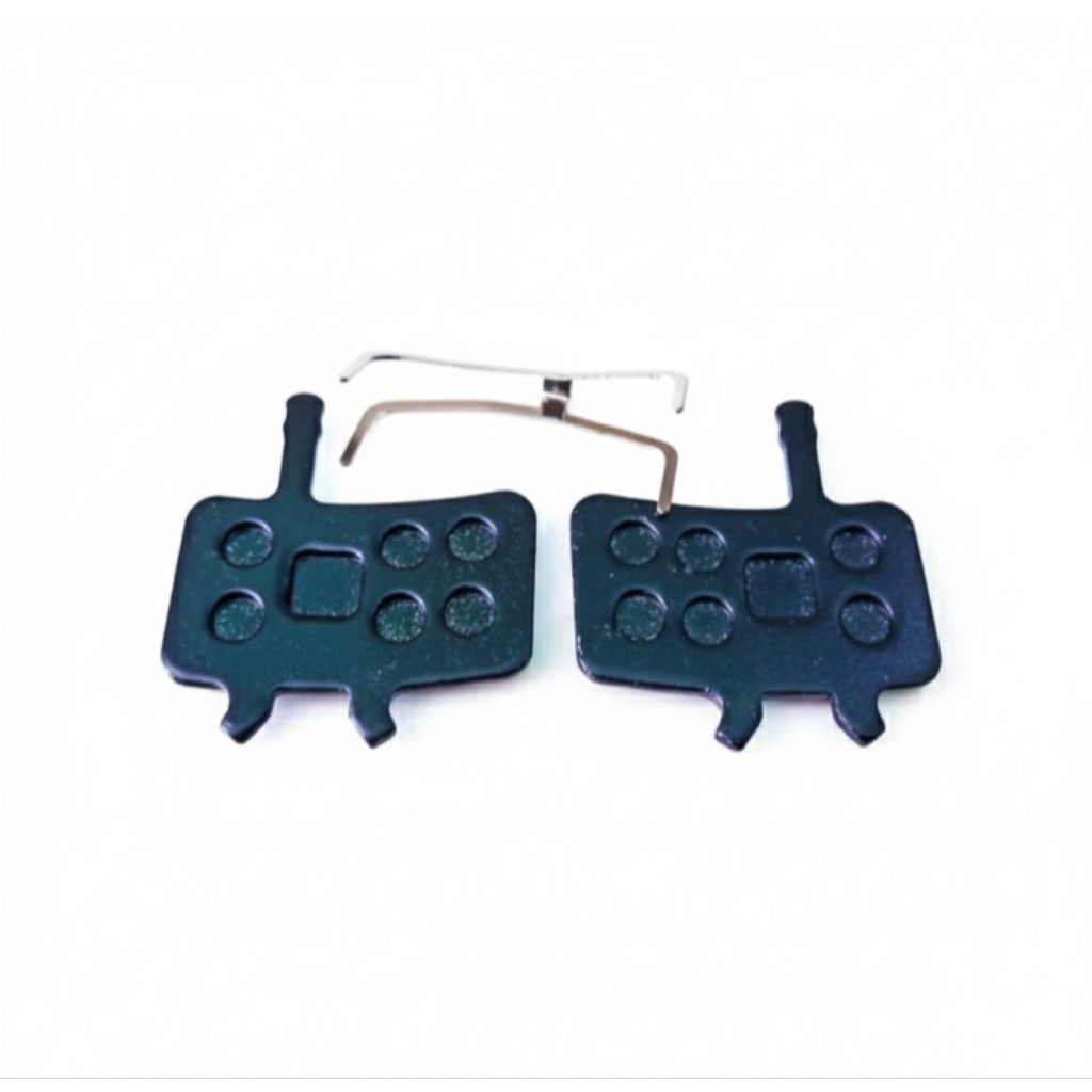 Kampas Rem Disc Brake Pad Rem Cakram Sepeda MTB Semi Logam Resin Sepasang Bantal Rem Hidrolik Bicycl