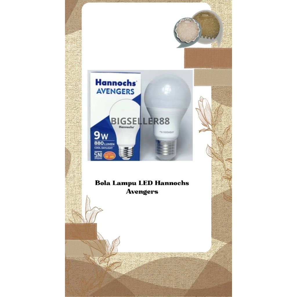 Bola Lampu LED Hannochs Avengers